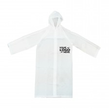Durable EVA Adult Rain Poncho with Sleeves